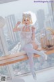 Coser@rioko凉凉子 Vol.024: 七夕月球女友 (42 photos )